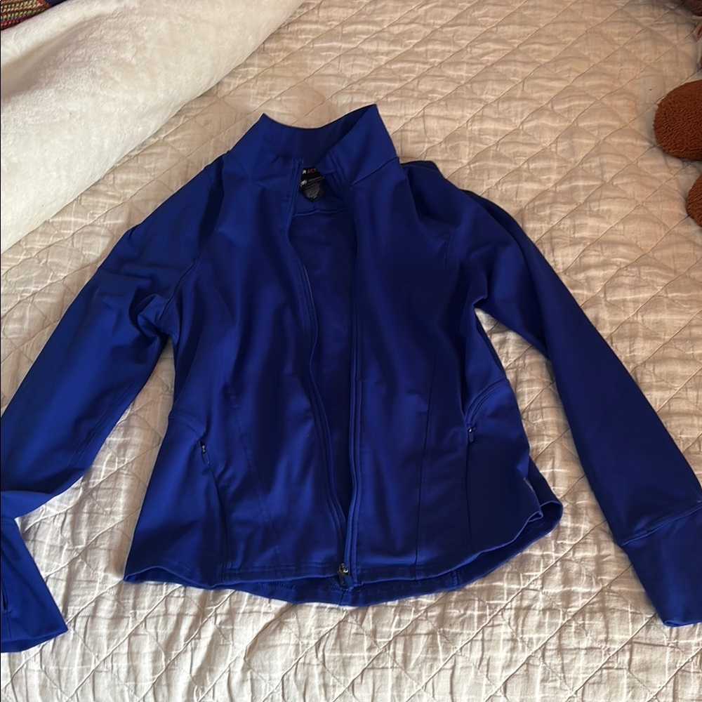 Spyder Blue Ski Jacket Lightweight Performance